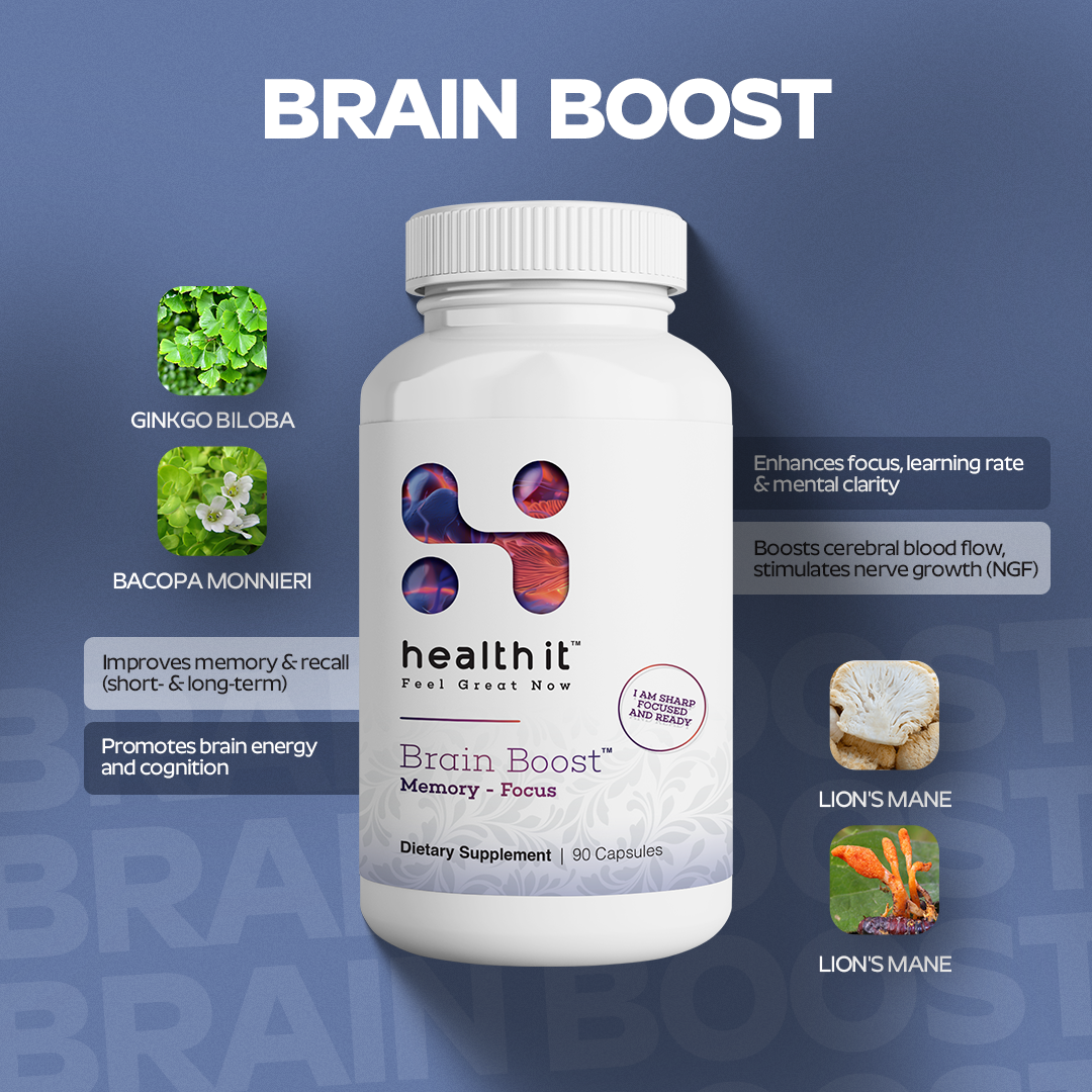 Brain Boost – Botanical Blend for Daily Wellness