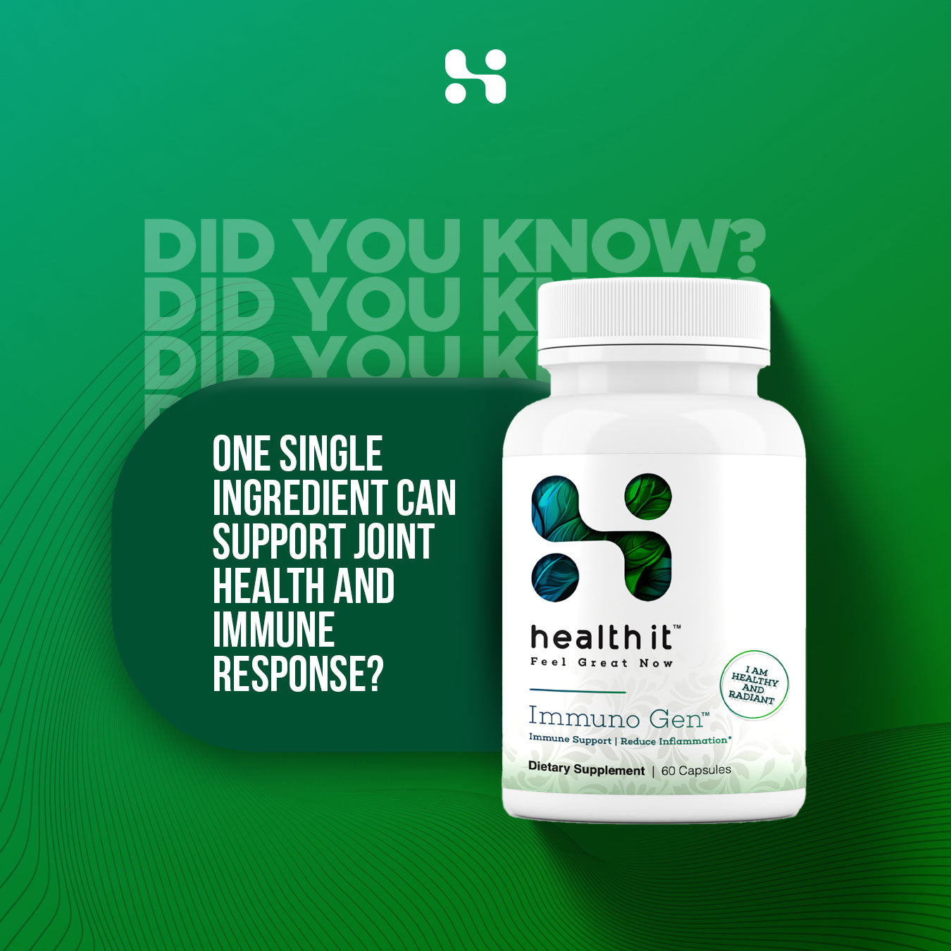 Immuno Gen™ – Cat’s Claw Capsules for Daily Wellness