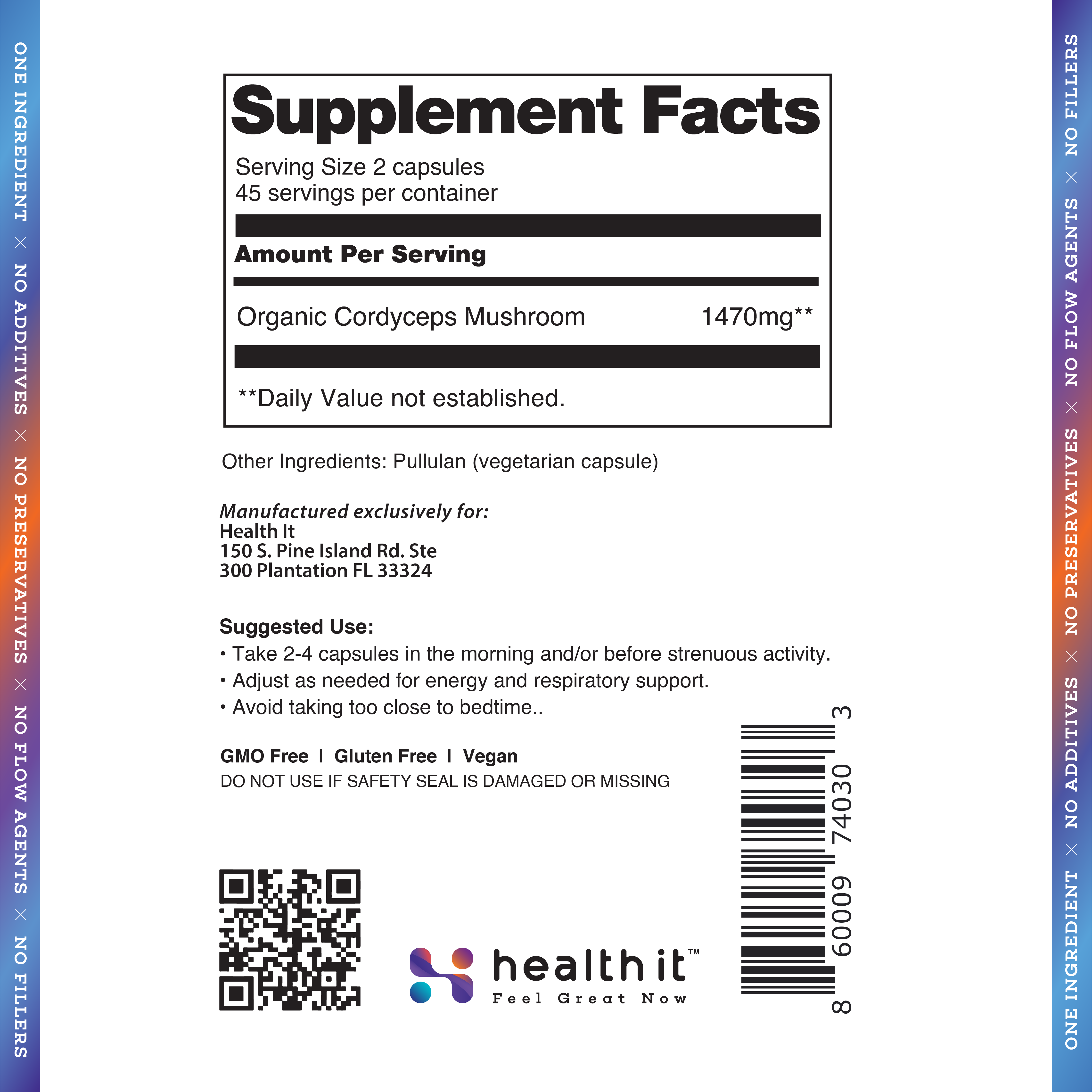 Energen - Featuring Cordyceps Mushroom | Natural Vitality and Wellness Support