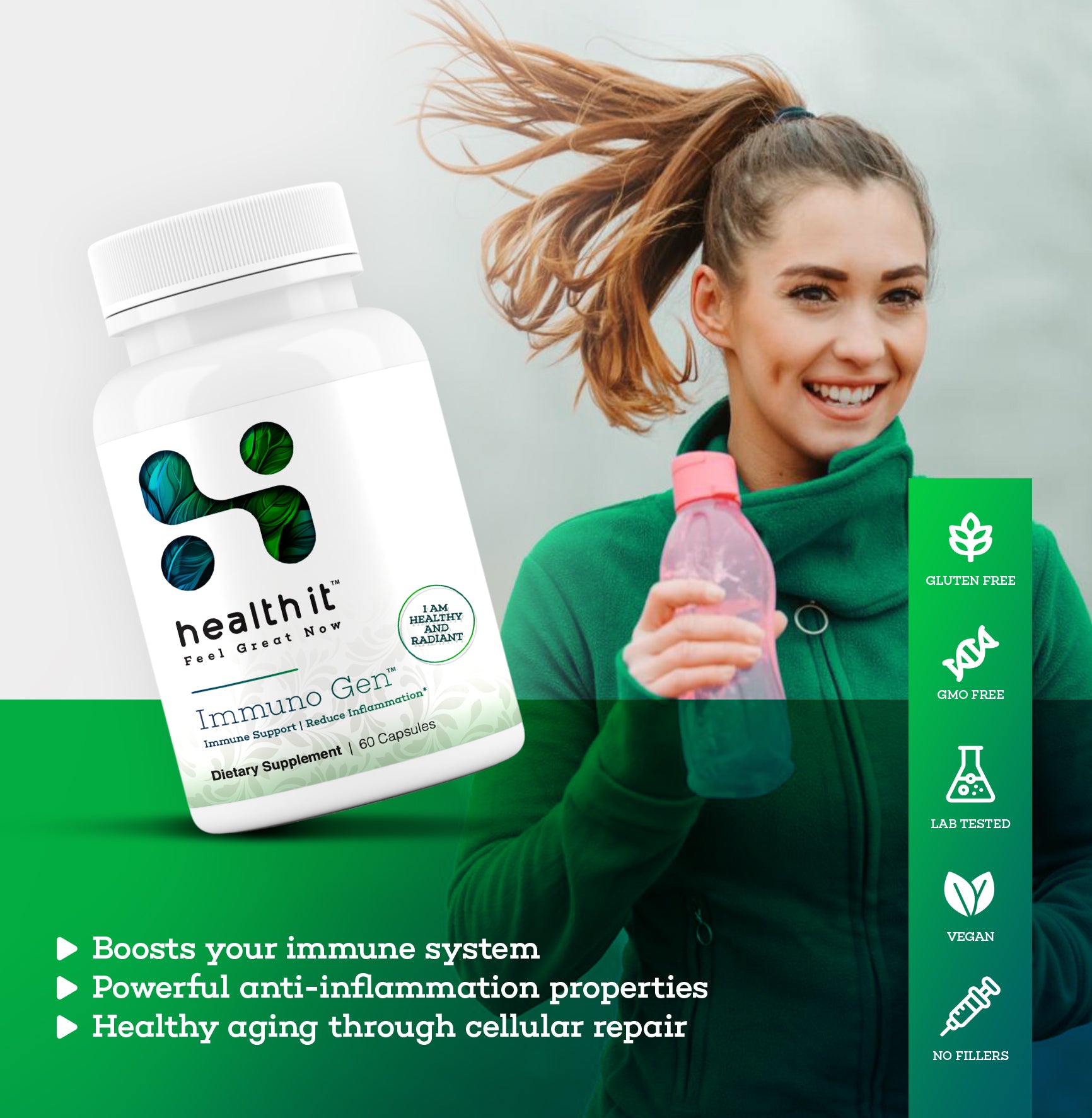 Immuno Gen™ – Cat’s Claw Capsules for Daily Wellness