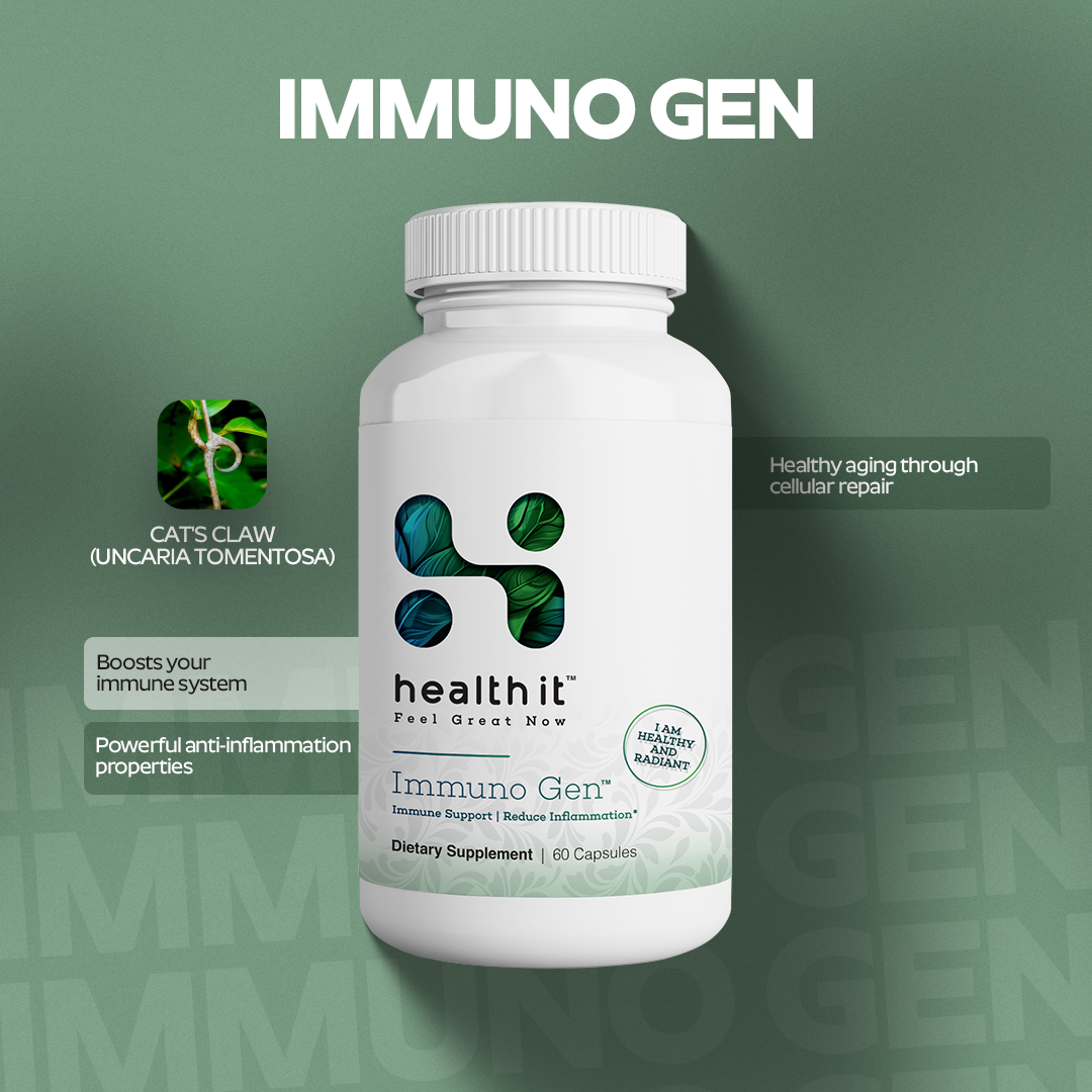 Immuno Gen™ – Cat’s Claw Capsules for Daily Wellness