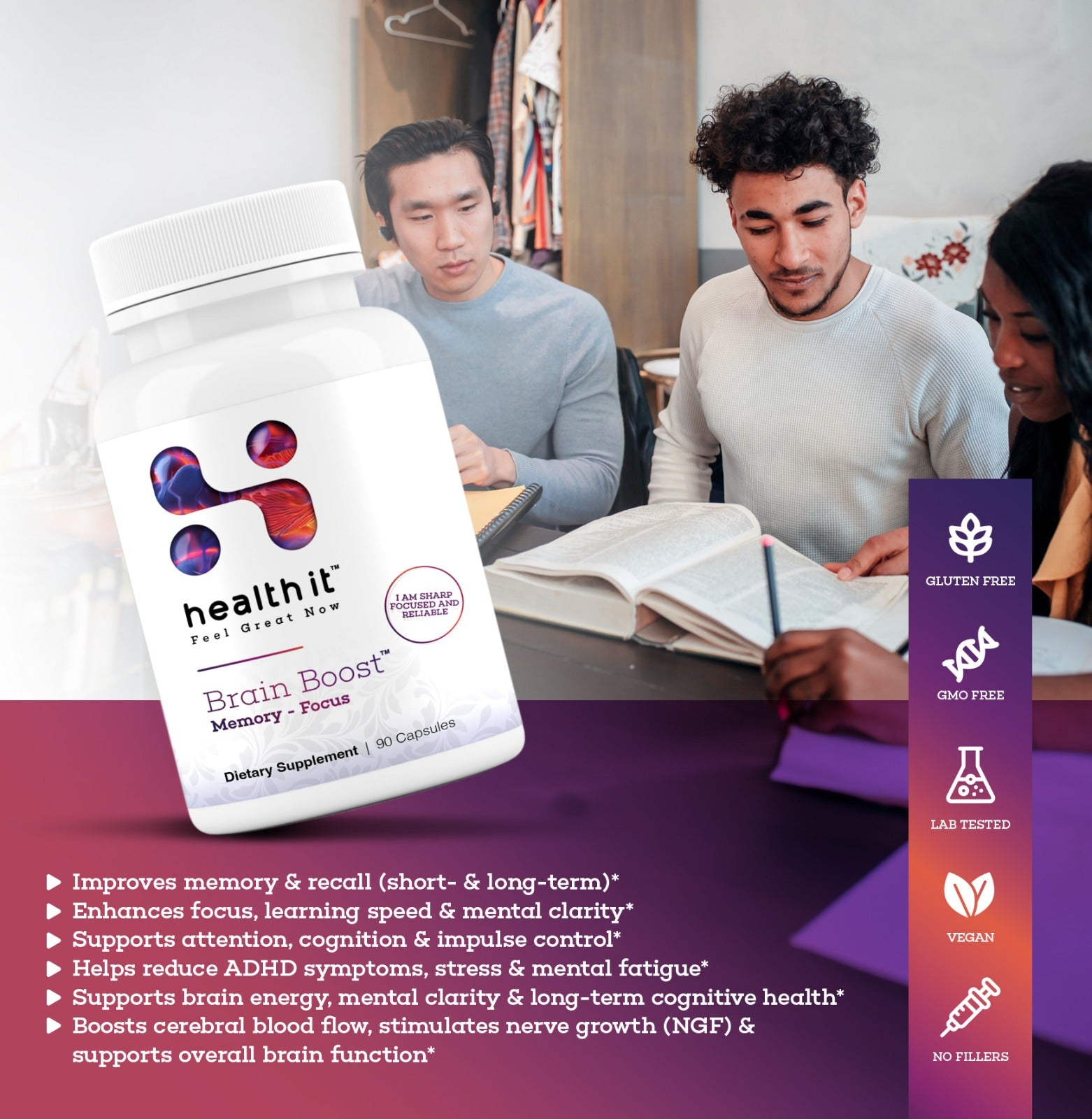 Brain Boost – Botanical Blend for Daily Wellness